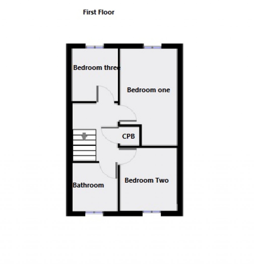Floorplans For Farnborough Close, CORBY