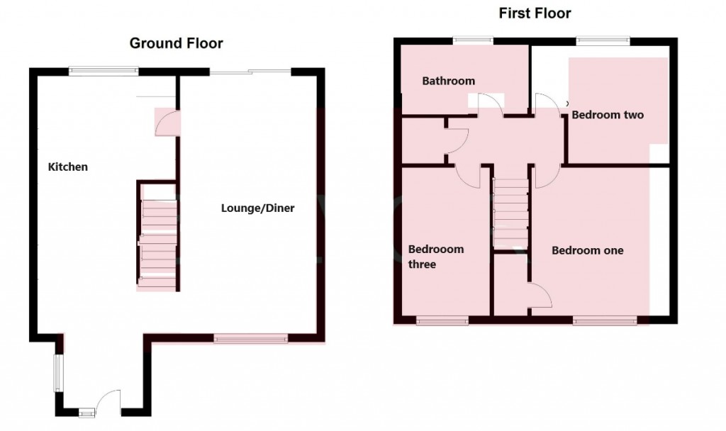 Floorplans For Cresswell Walk, CORBY