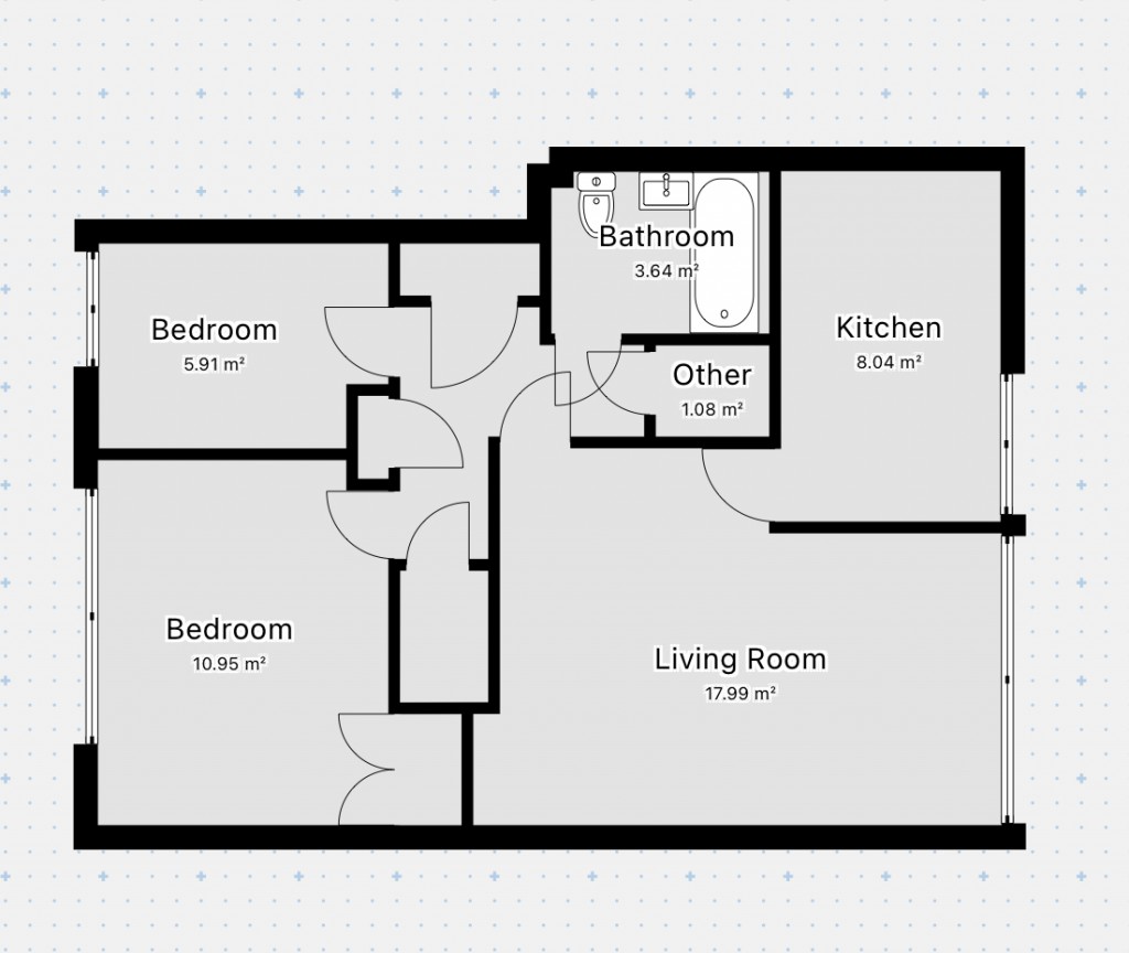 Floorplans For Thurso Walk, CORBY