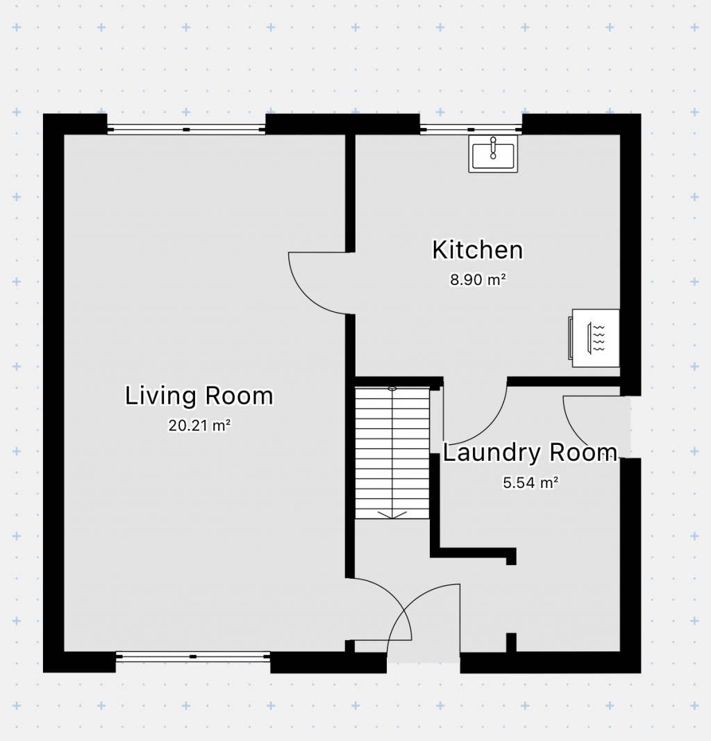 Floorplans For Nene Crescent, CORBY