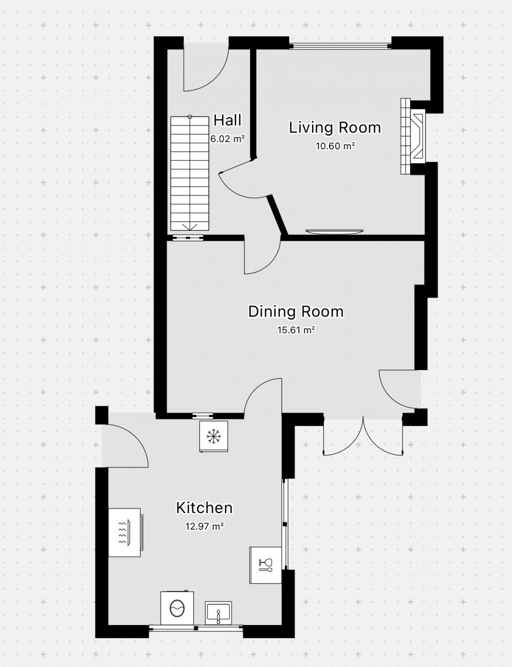 Floorplans For Church Walk, Weldon