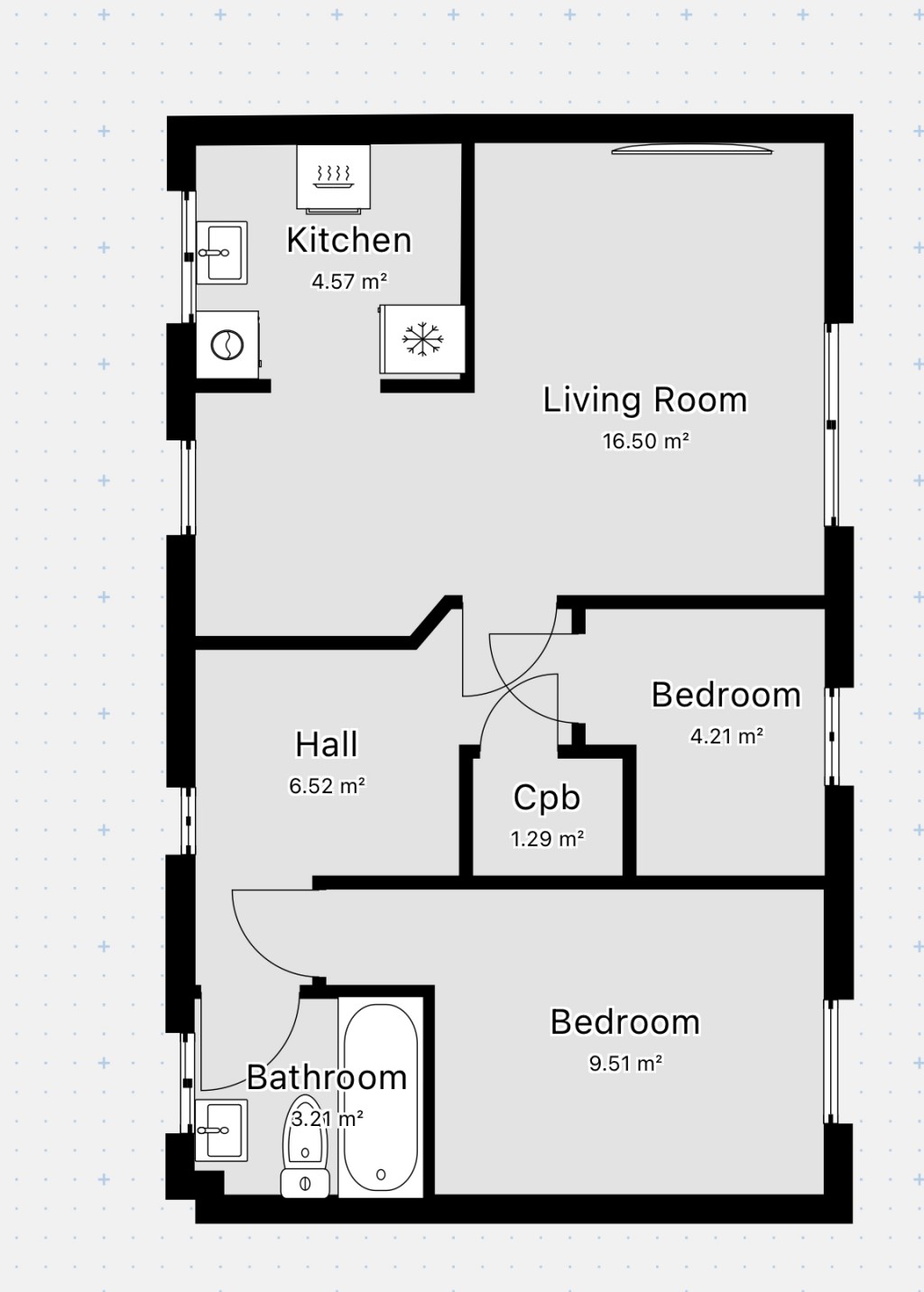 Floorplans For Bunting Road, CORBY