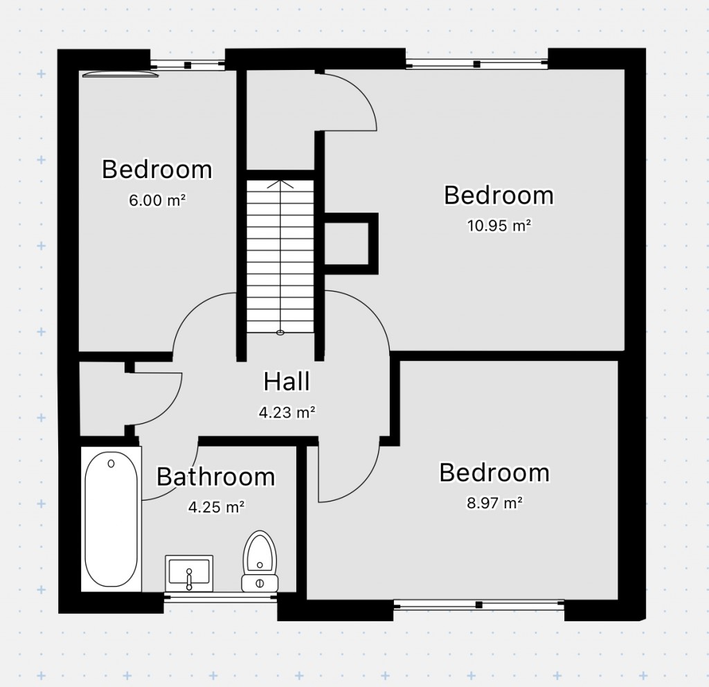 Floorplans For TAUNTON AVENUE, CORBY