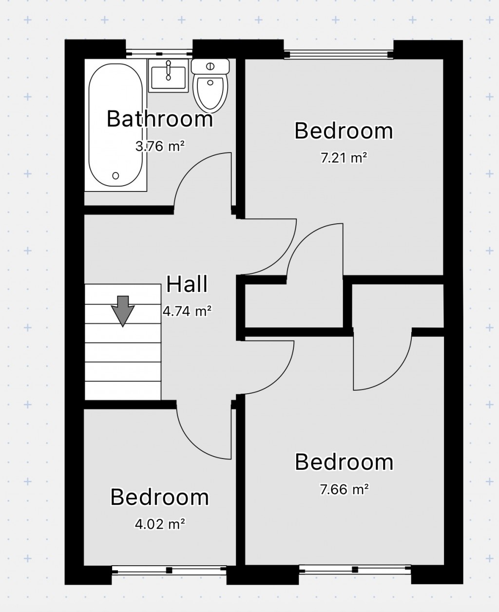 Floorplans For Kingsthorpe Avenue, CORBY
